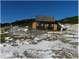 Planina Ravne - Kocbekov dom na Korošici